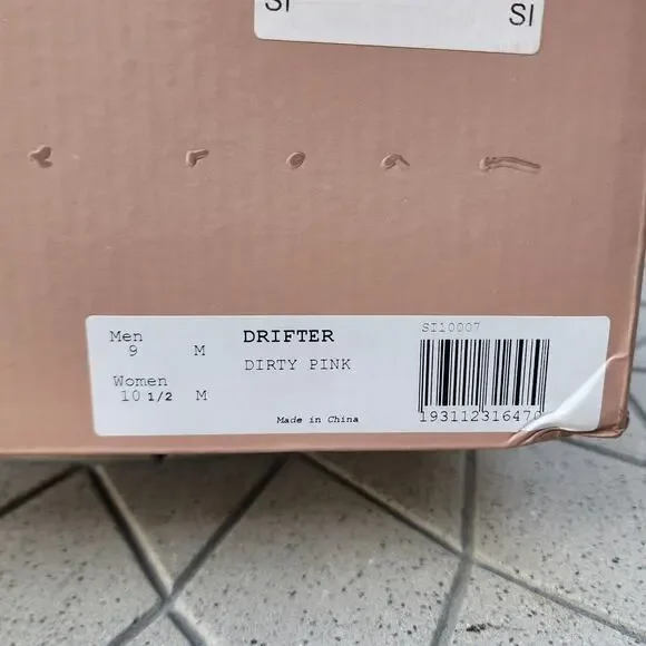 So iLL Drifter Dirty Pink Hiking Organic Sneakers Unisex - Picture 8 of 10